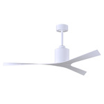 Molly Ceiling Fan - Gloss White