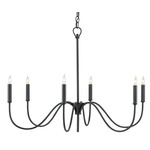 Tirrell Chandelier - Antique Black