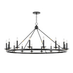 Allendale Chandelier - Aged Old Bronze