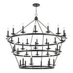 Allendale Three Tier Chandelier - Aged Old Bronze