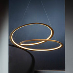 Kepler Pendant - Matte Gold