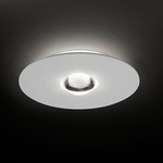 Bugia Single Ceiling Flush Light - Chrome