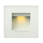 120V Luna Square Step Light - Satin White