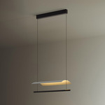 Lamina Linear Pendant - Black