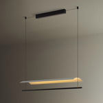 Lamina Linear Pendant - Black