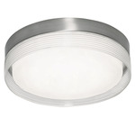 Tribeca Color-Select Ceiling Light - Satin Nickel / White Acrylic