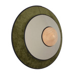 Cymbal Wall Sconce - Evergreen