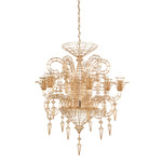 Gloria Chandelier - Gold