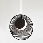 Oyster Pendant - Black