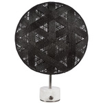 Chanpen Hexagon Table Lamp - Gun Metal / Black