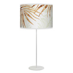 Palm Tyler Table Lamp - White / Green