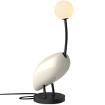 Pablo Table Lamp - Hot Vanilla / Blackened Brass / Opal