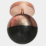 Kora Semi Flush Ceiling Light - Copper