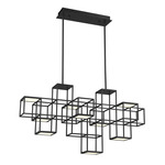 Ferro Linear Chandelier - Black