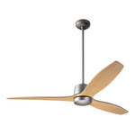 Arbor DC Ceiling Fan - Graphite / Maple