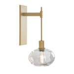 Coppa Tempo Wall Sconce - Gilded Brass / Optic Clear