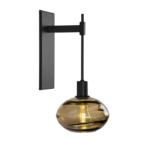 Coppa Tempo Wall Sconce - Matte Black / Optic Bronze