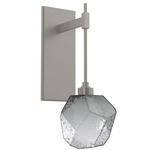 Gem Tempo Wall Sconce - Beige Silver / Smoke