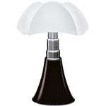 Pipistrello Medium Table Lamp - Dark Brown / Opal