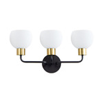 Coraline Bathroom Vanity Light - Bronze Rupert / Satin White