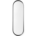 Norm Oval Mirror - Black