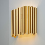 Facet Wall Sconce - Satin Gold