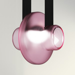 Etat-des-Lieux 1B Pendant - Black / Frosted Pink