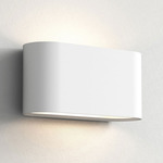 Velo Plaster Wall Sconce - White