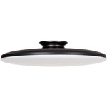 Skye Ceiling Light Fixture - Black / White Acrylic