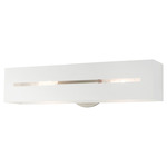 Soma Bathroom Vanity Light - Textured White / Textured White