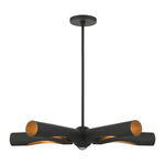 Novato Chandelier - Black / Black