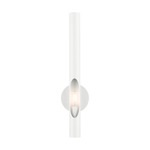 Acra Wall Sconce - Shiny White