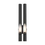 Acra Wall Sconce - Shiny Black