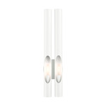 Acra Wall Sconce - Shiny White