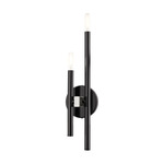 Denmark Wall Sconce - Black Chrome