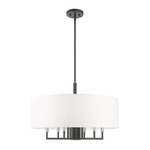 Meridian Scandinavian Pendant - Scandinavian Grey / Off White