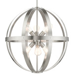 Stoneridge Globe Pendant - Brushed Nickel