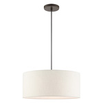 Meadow Pendant - English Bronze / Oatmeal