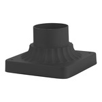 Outdoor Pier Mount 7507 - Textured Black