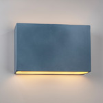 Ceramic Really Big Outdoor Wall Sconce - Midnight Sky