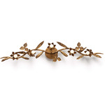 Southern Living Trillium Wall Sconce - Brass