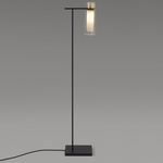 Osman Floor Lamp - Matte Black / Smoke