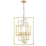 Capri Chandelier - Antique Gold