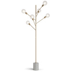 Baobab Floor Lamp - Matt Gold