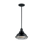 Newbridge Pendant - Black / Black