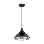 Newbridge Pendant - Black / Black