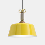 Bon Ton III Pendant - Brass / Yellow