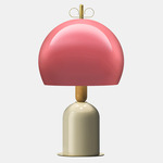 Bon Ton I Table Lamp - Gray / Pink