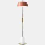 Bon Ton II Floor Lamp - Brass / Antique Pink