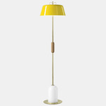 Bon Ton II Floor Lamp - Brass / Yellow